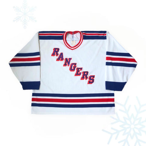 Vintage NHL New York Rangers Air Knit Maska Jersey (XL)