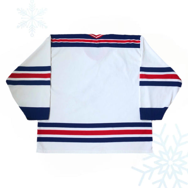Vintage NHL New York Rangers Air Knit Maska Jersey (XL)