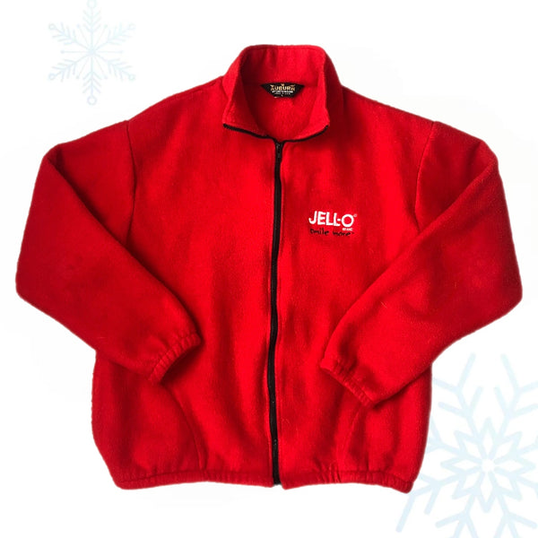 Vintage Jell-O Dessert Snack Heavyweight Fleece Jacket (L)