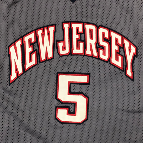 Vintage NBA New Jersey Nets Jason Kidd Champion Jersey Size 56