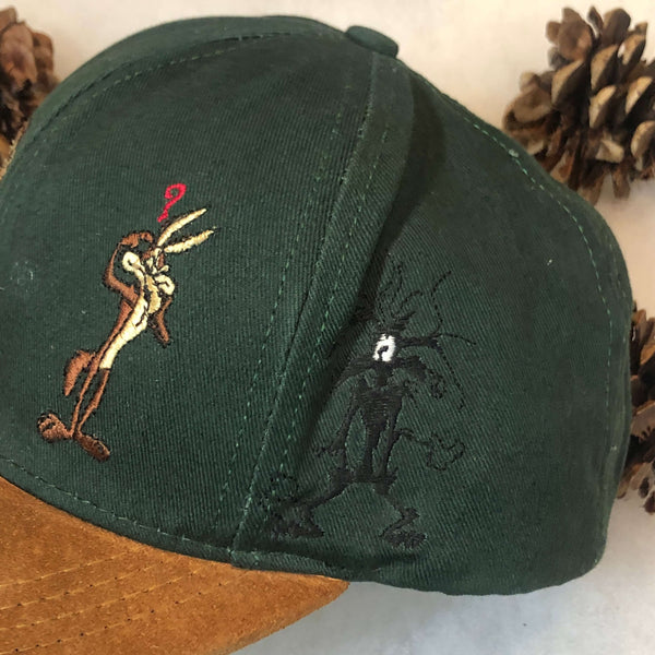 Vintage 1997 Wile E. Coyote Looney Tunes Warner Bros. Snapback Hat