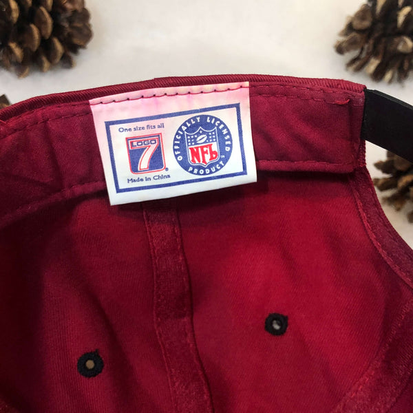 Vintage NFL San Francisco 49ers Logo 7 Twill Snapback Hat