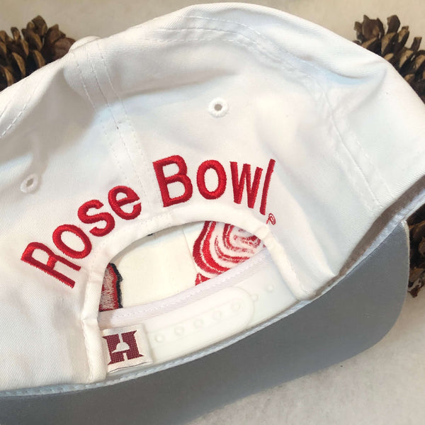 Vintage 2000 Wisconsin Badgers Rose Bowl Twill Snapback Hat