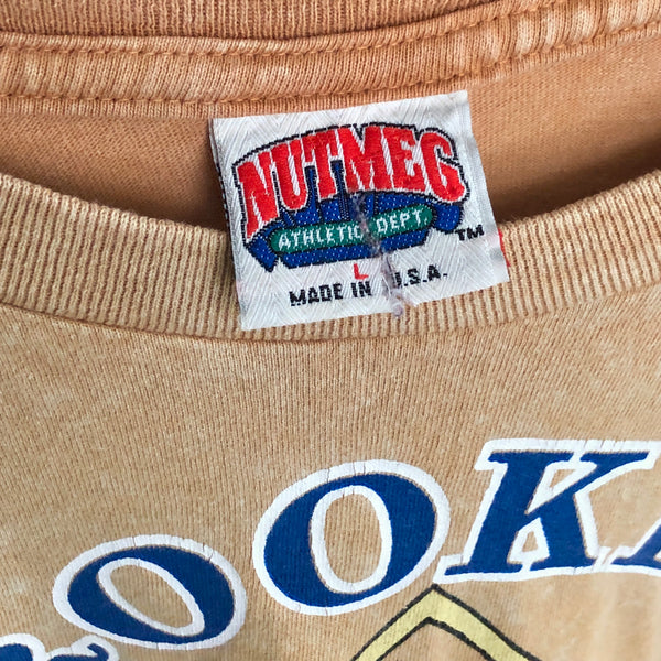 Vintage MLB Brooklyn Dodgers Nutmeg Mills T-Shirt (L)