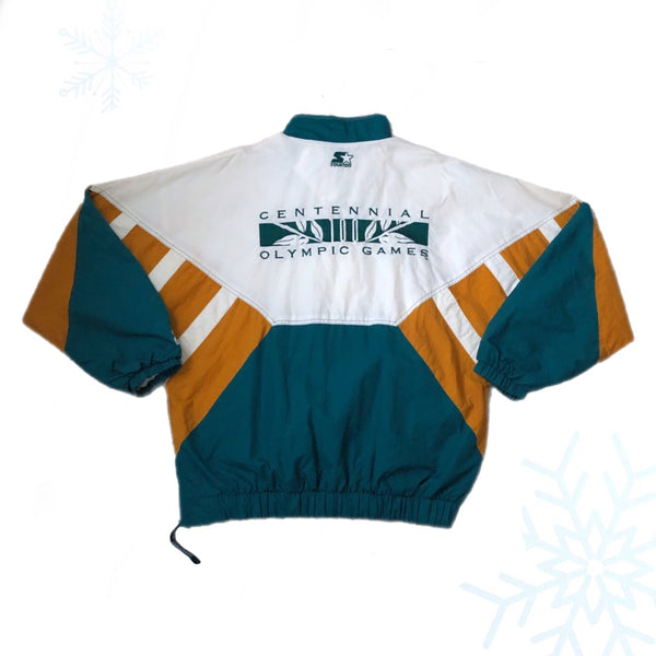 Vintage 1996 Atlanta Olympics Starter Windbreaker Jacket (XL)