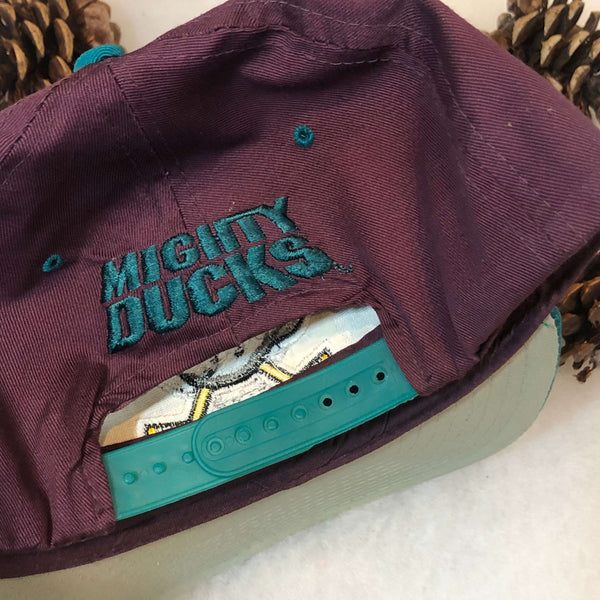 Vintage NHL Anaheim Mighty Ducks Competitor Twill Snapback Hat