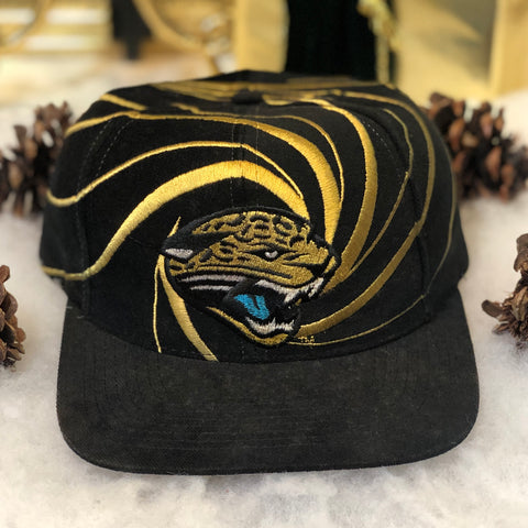 Vintage NFL Jacksonville Jaguars Drew Pearson Swirl Snapback Hat