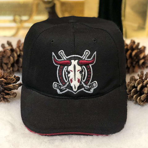 Red Deer Rebels Canadian Junior Ice Hockey Stretch Fit Hat S/M