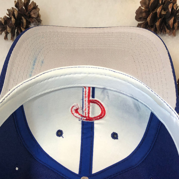 Vintage MLB Philadelphia Phillies Sports Specialties Plain Logo Wool Snapback Hat