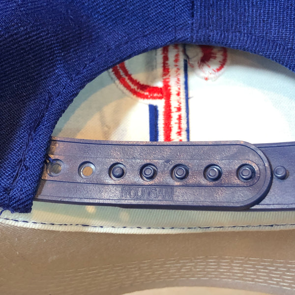 Vintage MLB Philadelphia Phillies Sports Specialties Plain Logo Wool Snapback Hat