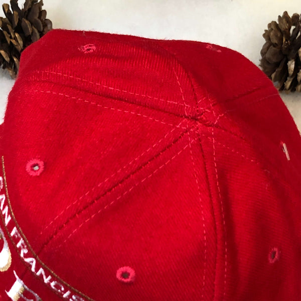 Vintage Deadstock NWT NFL San Francisco 49ers Starter Wool Snapback Hat