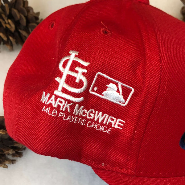 Vintage Deadstock NWOT MLB St. Louis Cardinals Mark McGwire Home Run Record New Era Wool Snapback Hat