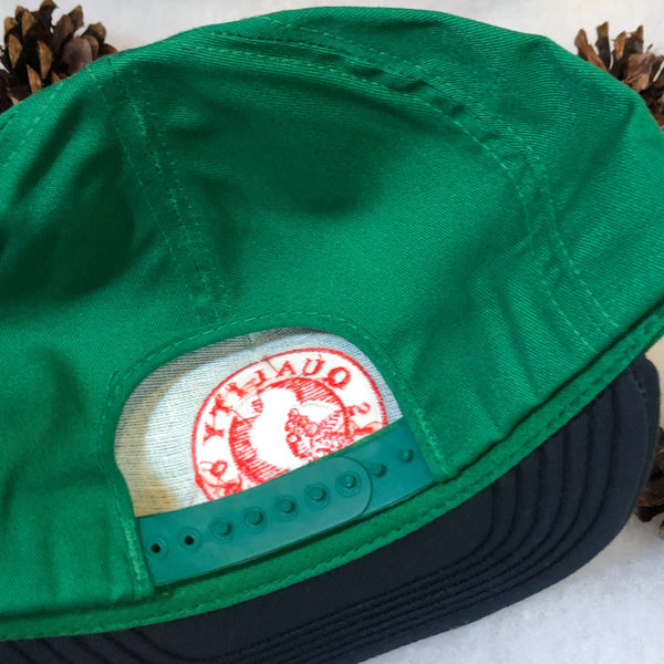 Vintage Deadstock NWOT Shaw's Supermarket Green Twill Snapback Hat