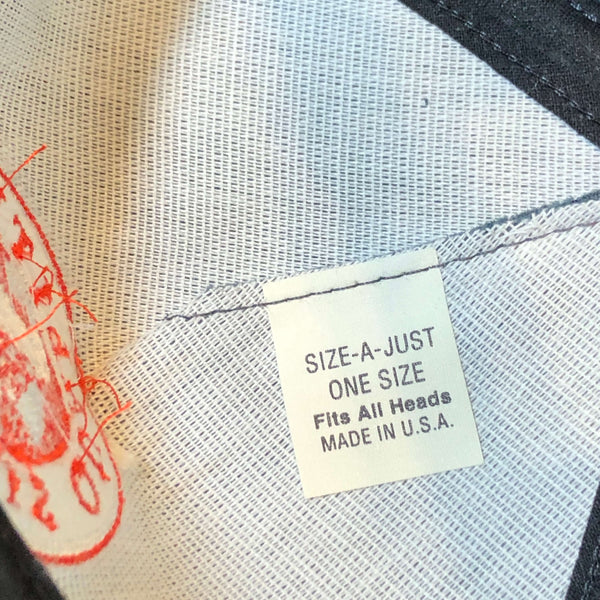 Vintage Deadstock NWOT Shaw's Supermarket Navy Twill Snapback Hat