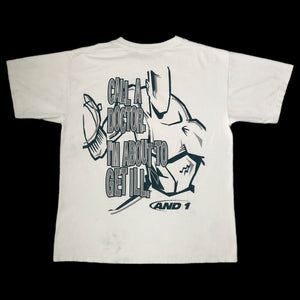 Vintage AND1 Basketball Trash Talk "Call A Doctor. I'm About To Get Ill." T-Shirt (XL)