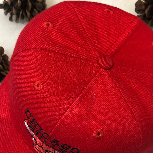 Vintage NBA Chicago Bulls Wool Snapback Hat