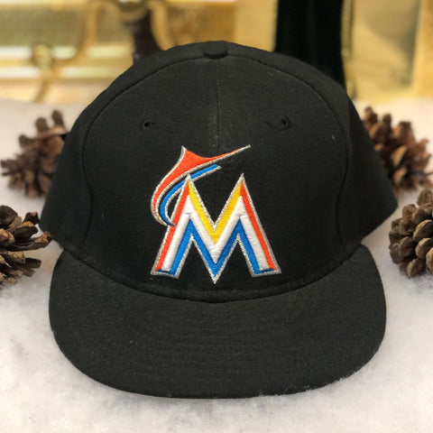MLB Miami Marlins New Era Fitted Hat 7 3/8