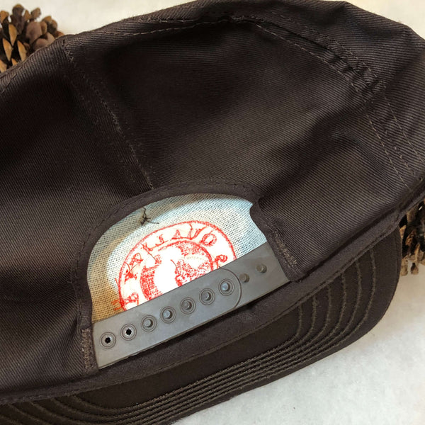Vintage Deadstock NWOT Shaw's Supermarket Chocolate Twill Snapback Hat