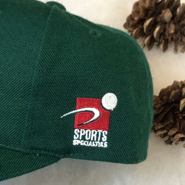 Vintage NBA Seattle Supersonics Sports Specialties Plain Logo Wool Snapback Hat
