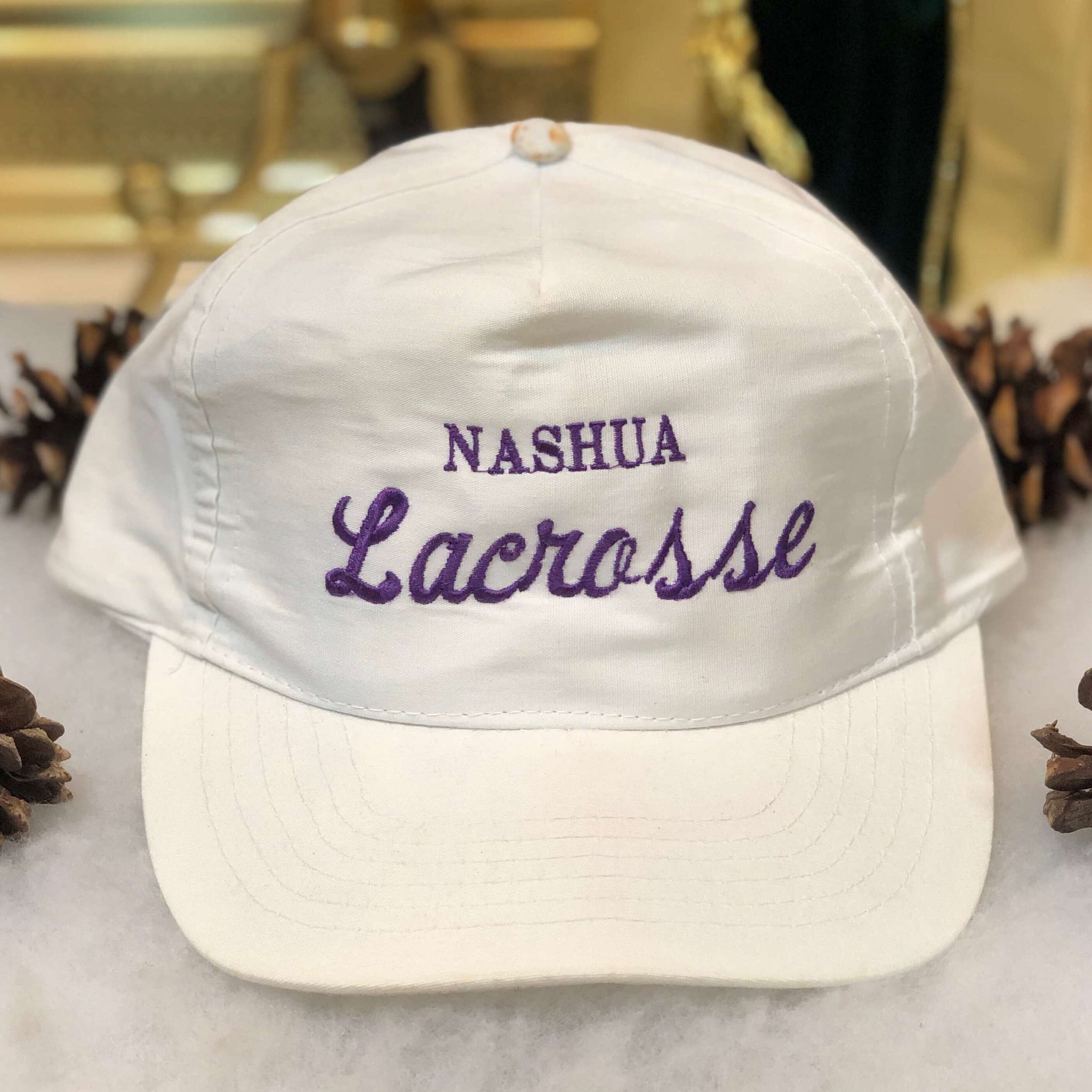 Vintage Nashua Lacrosse New Hampshire Snapback Hat