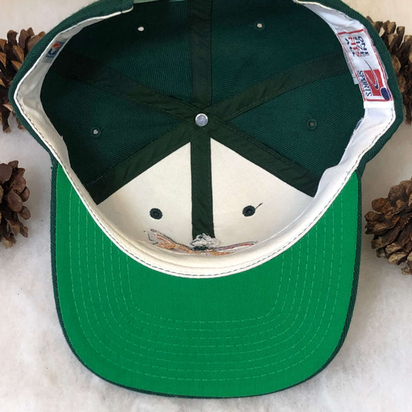 Vintage NBA Seattle Supersonics Sports Specialties Plain Logo Wool Snapback Hat