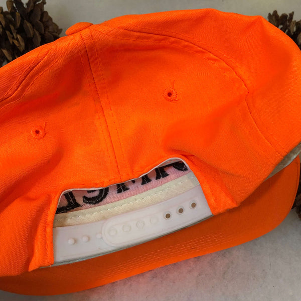 Vintage Camel Cigarettes Racing Orange Neon Twill Snapback Hat
