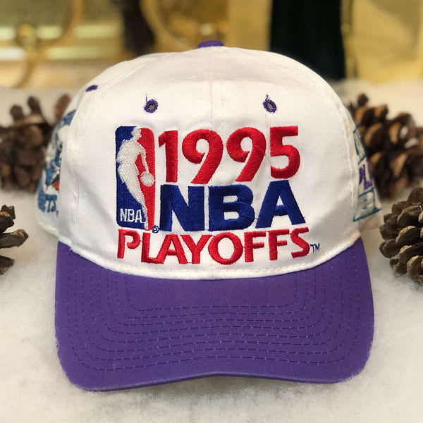 Vintage 1995 NBA Playoffs Charlotte Hornets "Catch the Playoff Bug" Starter Twill Snapback Hat