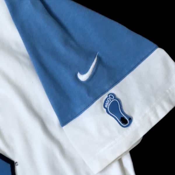 Vintage NCAA UNC North Carolina Tar Heels Nike Basketball Warmup Shooting Shirt (L)