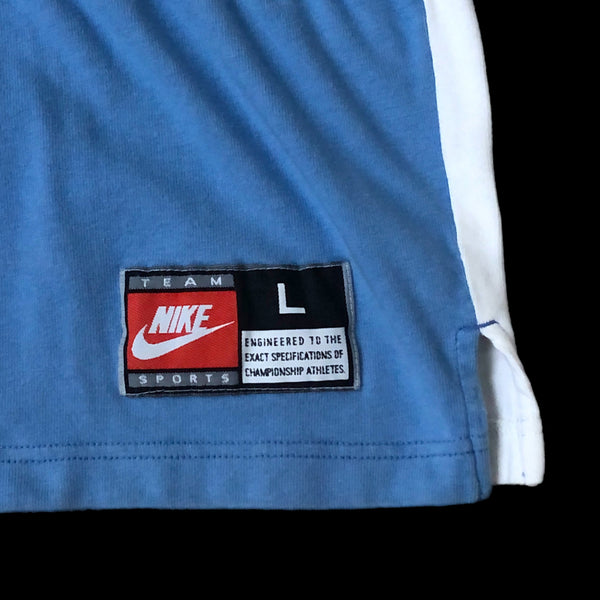 Vintage NCAA UNC North Carolina Tar Heels Nike Basketball Warmup Shooting Shirt (L)
