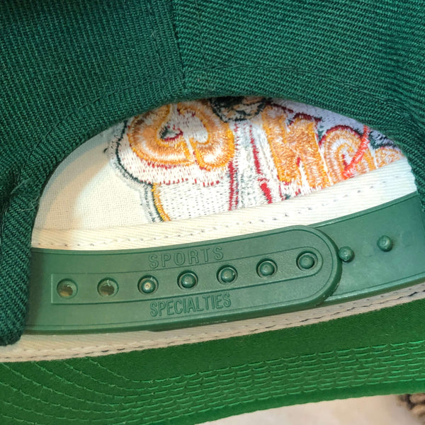 Vintage NBA Seattle Supersonics Sports Specialties Plain Logo Wool Snapback Hat