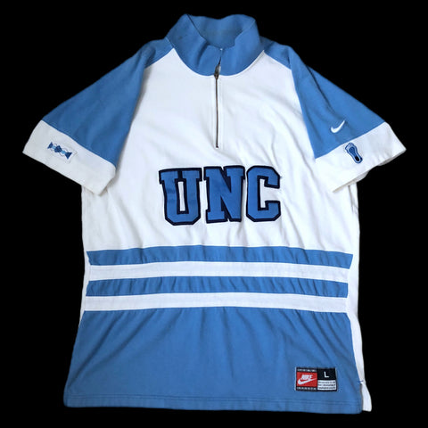 Vintage NCAA UNC North Carolina Tar Heels Nike Basketball Warmup Shooting Shirt (L)