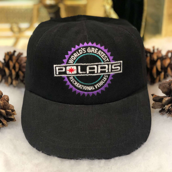 Vintage Deadstock NWOT Polaris Racing Strapback Hat