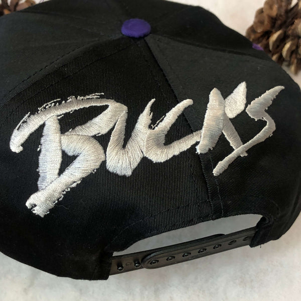 Vintage NBA Milwaukee Bucks AJD Signatures Sketch Twill Snapback Hat