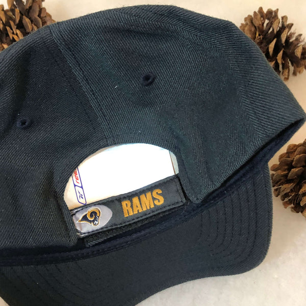 Vintage Deadstock NWT NFL St. Louis Rams Reebok Wool Strapback Hat