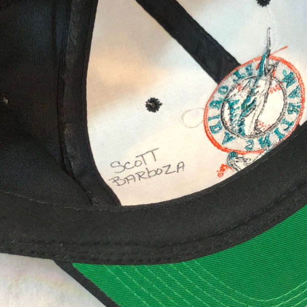 Vintage MLB Florida Marlins The G Cap Twill Snapback Hat
