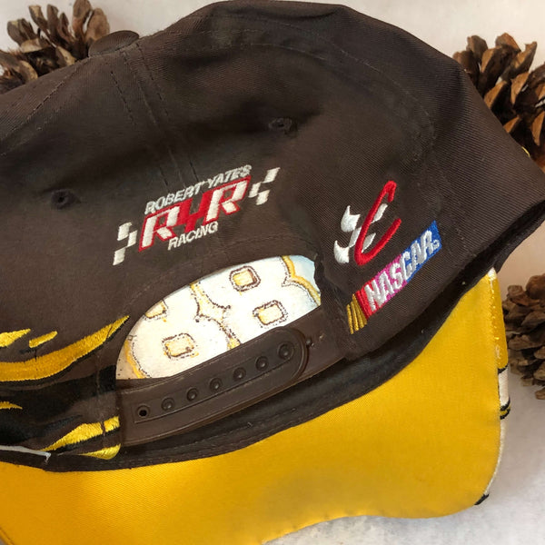 Vintage NASCAR UPS Racing Dale Jarrett Splash Snapback Hat