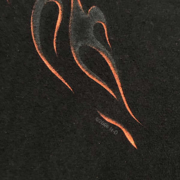 2006 Harley-Davidson Southside Indianapolis Indiana Flames Long Sleeve Shirt (L)