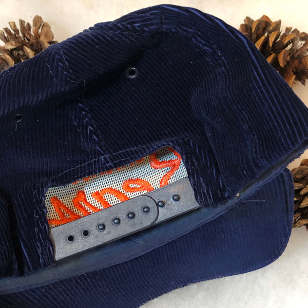 Vintage NFL Chicago Bears Bootleg Script Corduroy Snapback Hat
