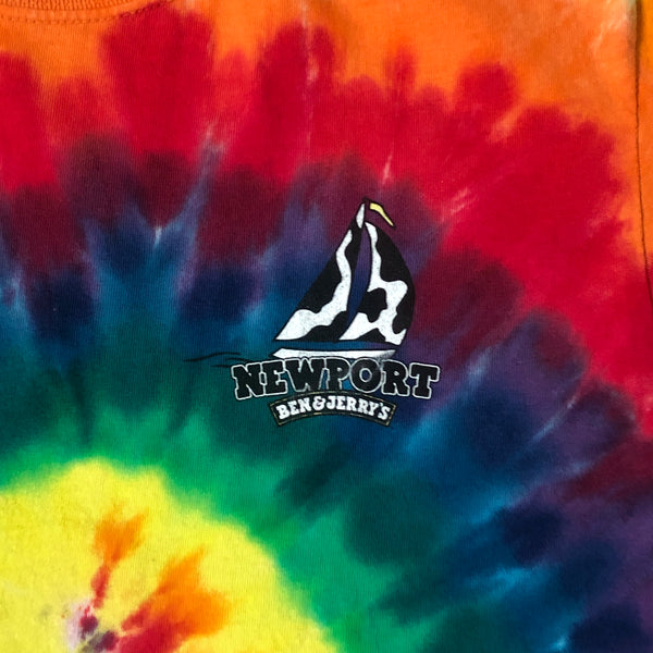 Ben & Jerry's Newport Rhode Island Tie-Dye T-Shirt (S)