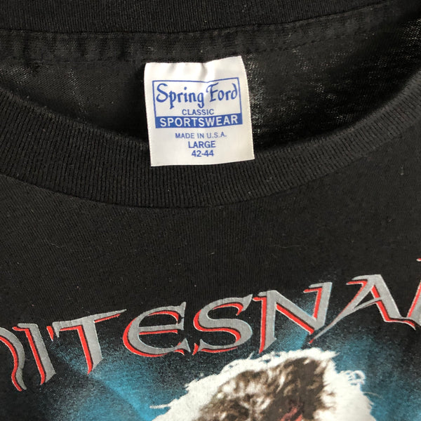 Vintage Whitesnake David Coverdale 1987 Tour T-Shirt (L)