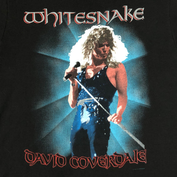 Vintage Whitesnake David Coverdale 1987 Tour T-Shirt (L)