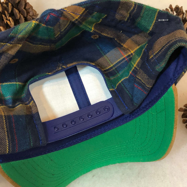 Vintage The G Cap Plaid Snapback Hat