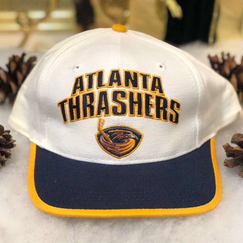 Vintage Deadstock NWT NHL Atlanta Thrashers Twins Enterprise Snapback Hat