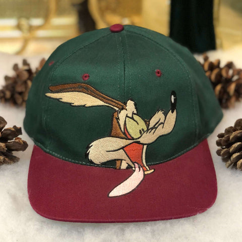 Vintage 1994 Wile E. Coyote Looney Tunes Wool Snapback Hat