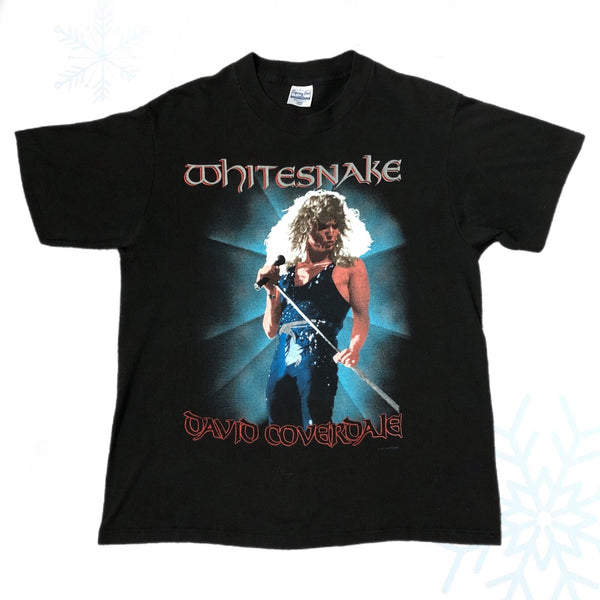 Vintage Whitesnake David Coverdale 1987 Tour T-Shirt (L)