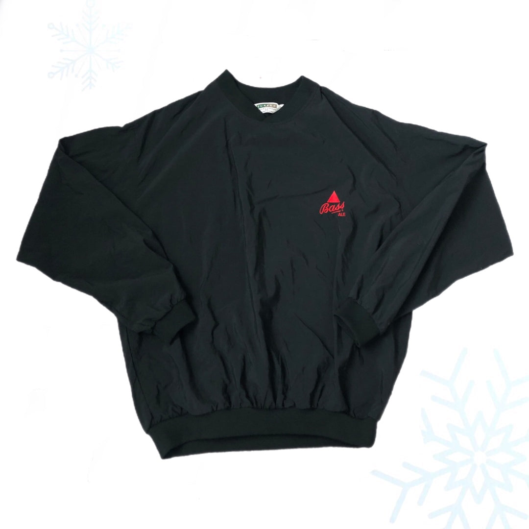 Vintage Bass Ale Windbreaker Pullover Jacket (XL)