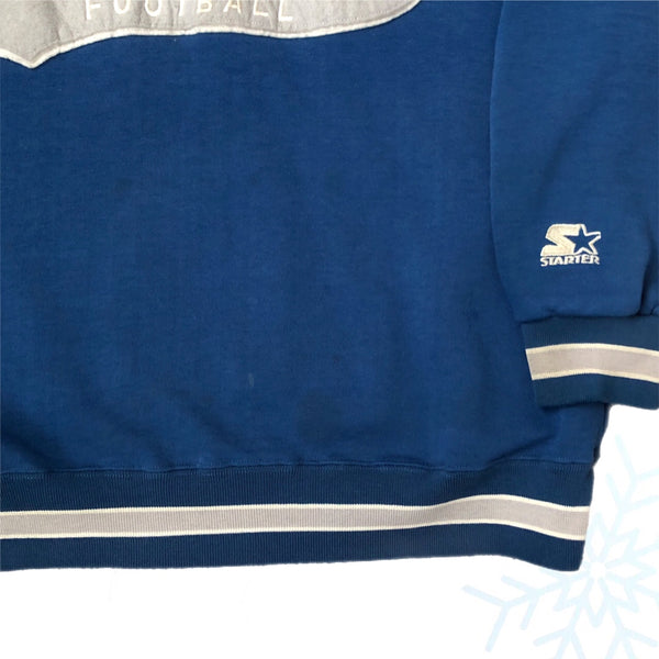 Vintage NFL Dallas Cowboys Starter Hoodie Sweatshirt (L)