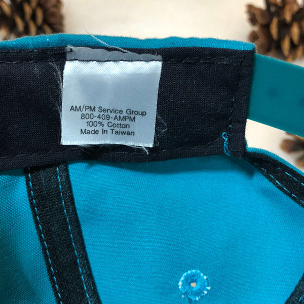 Vintage Deadstock NWOT IHL Orlando Solar Bears Arena Giveaway Teal Snapback Hat