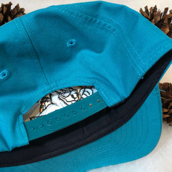 Vintage Deadstock NWOT IHL Orlando Solar Bears Arena Giveaway Teal Snapback Hat
