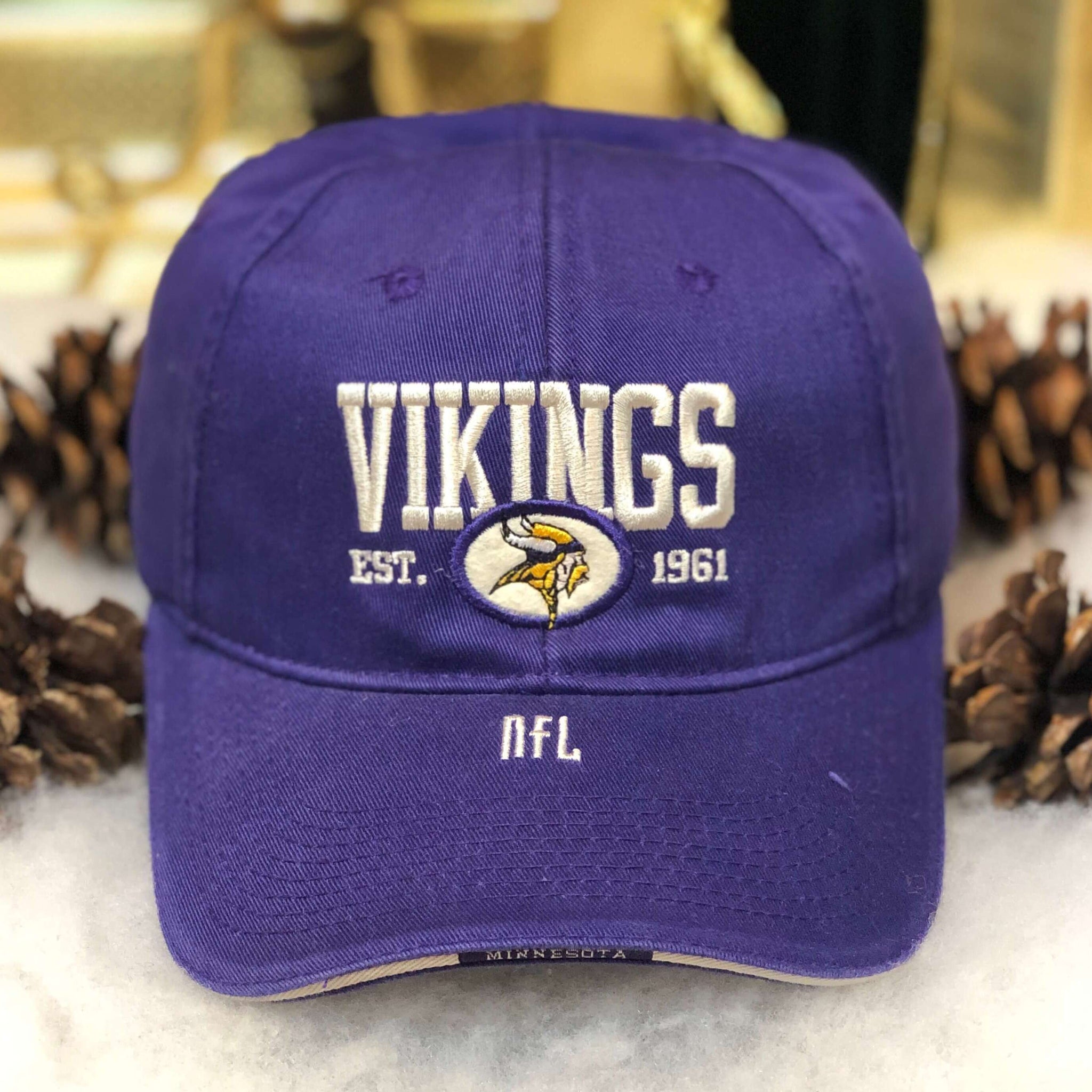 Vintage NFL Minnesota Vikings Strapback Hat